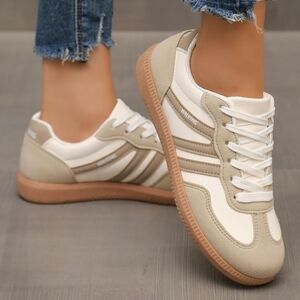 Retro Rubber Sole Sneaker - Size 38